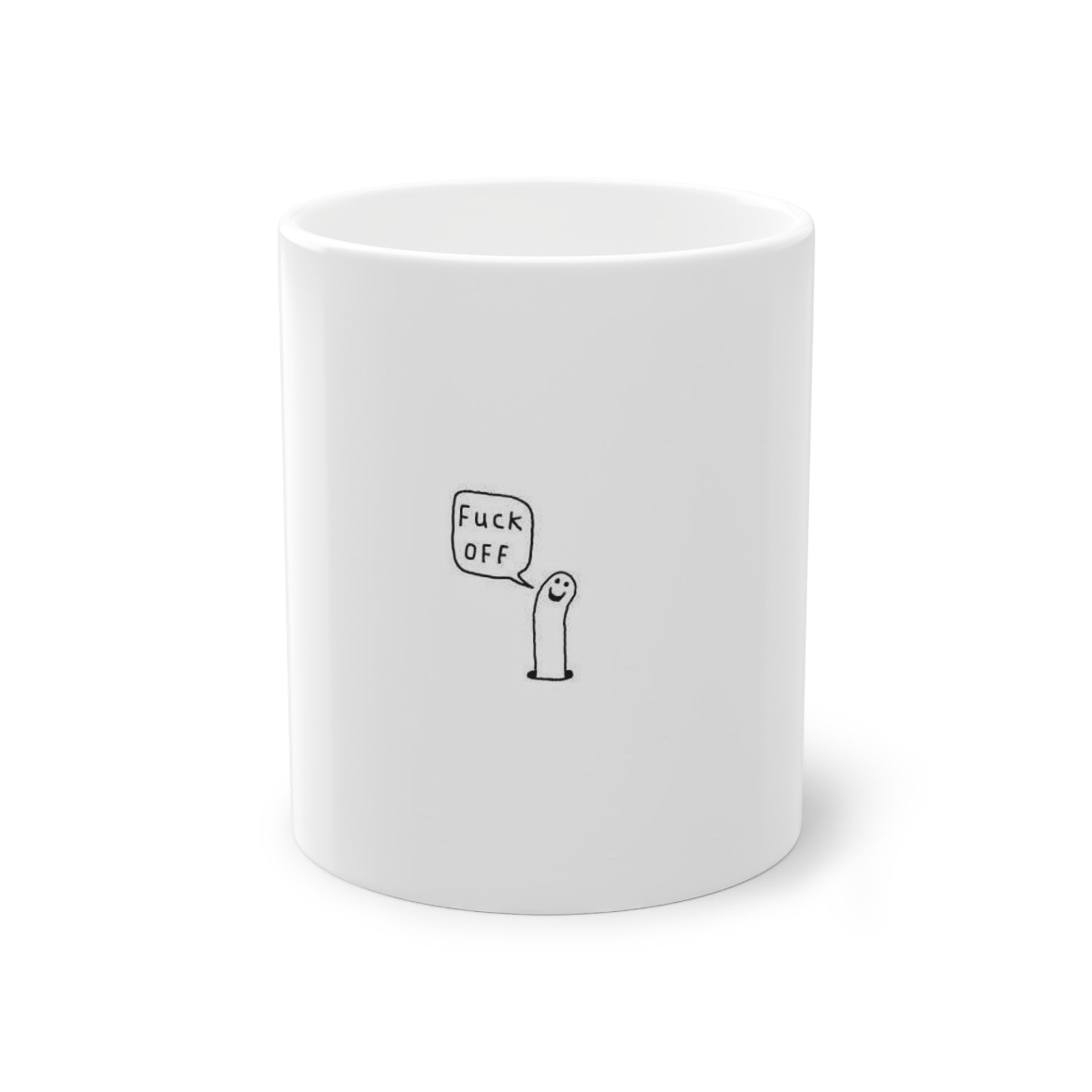 Fuck Off Worm Mug