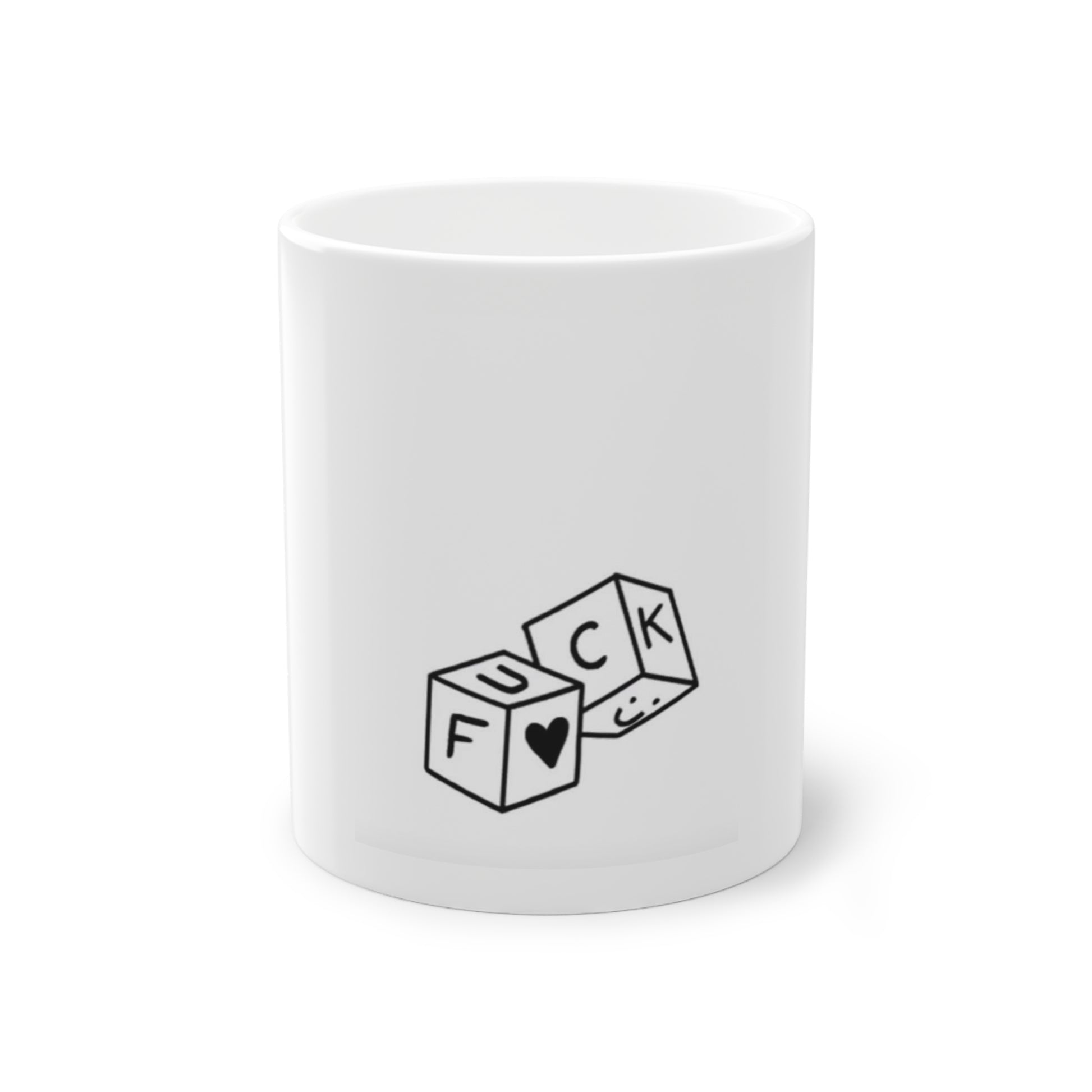 Funny Message Cubes Mug