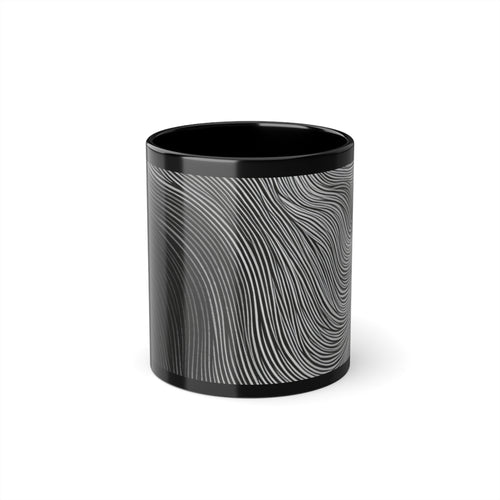Abstract Black Mug