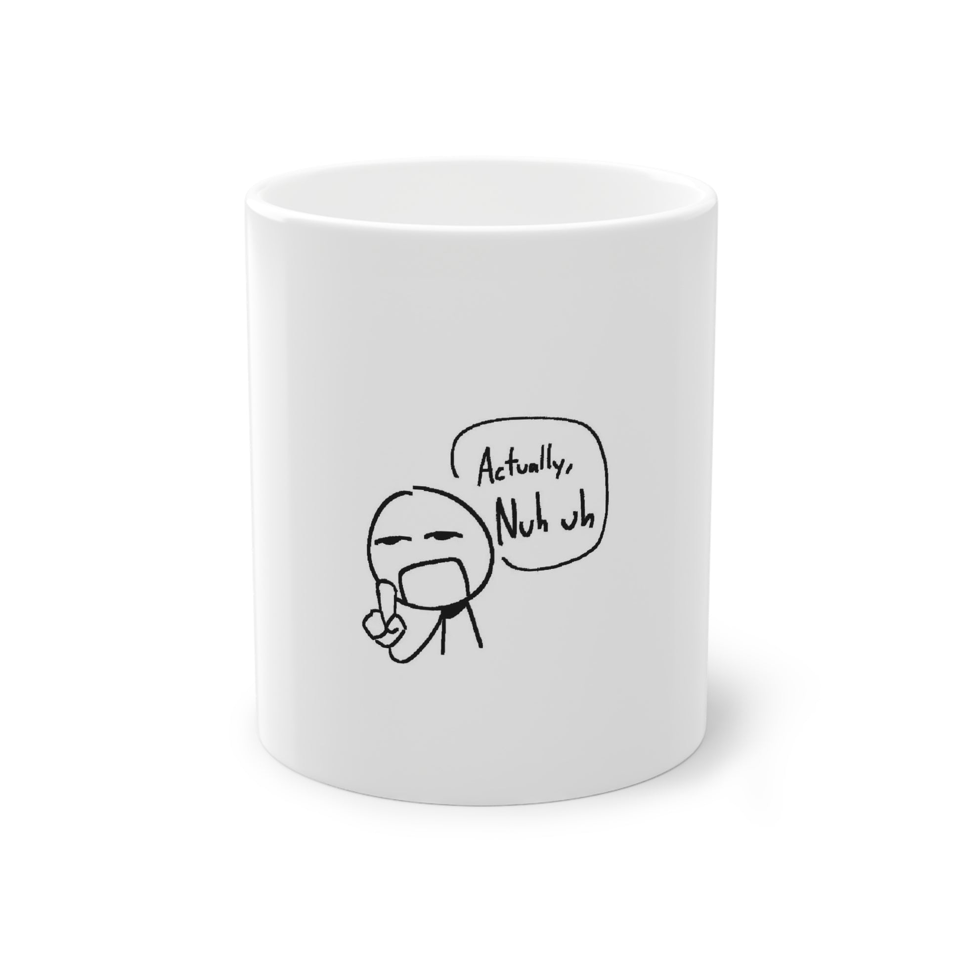 Actually, Nuh Uh Mug