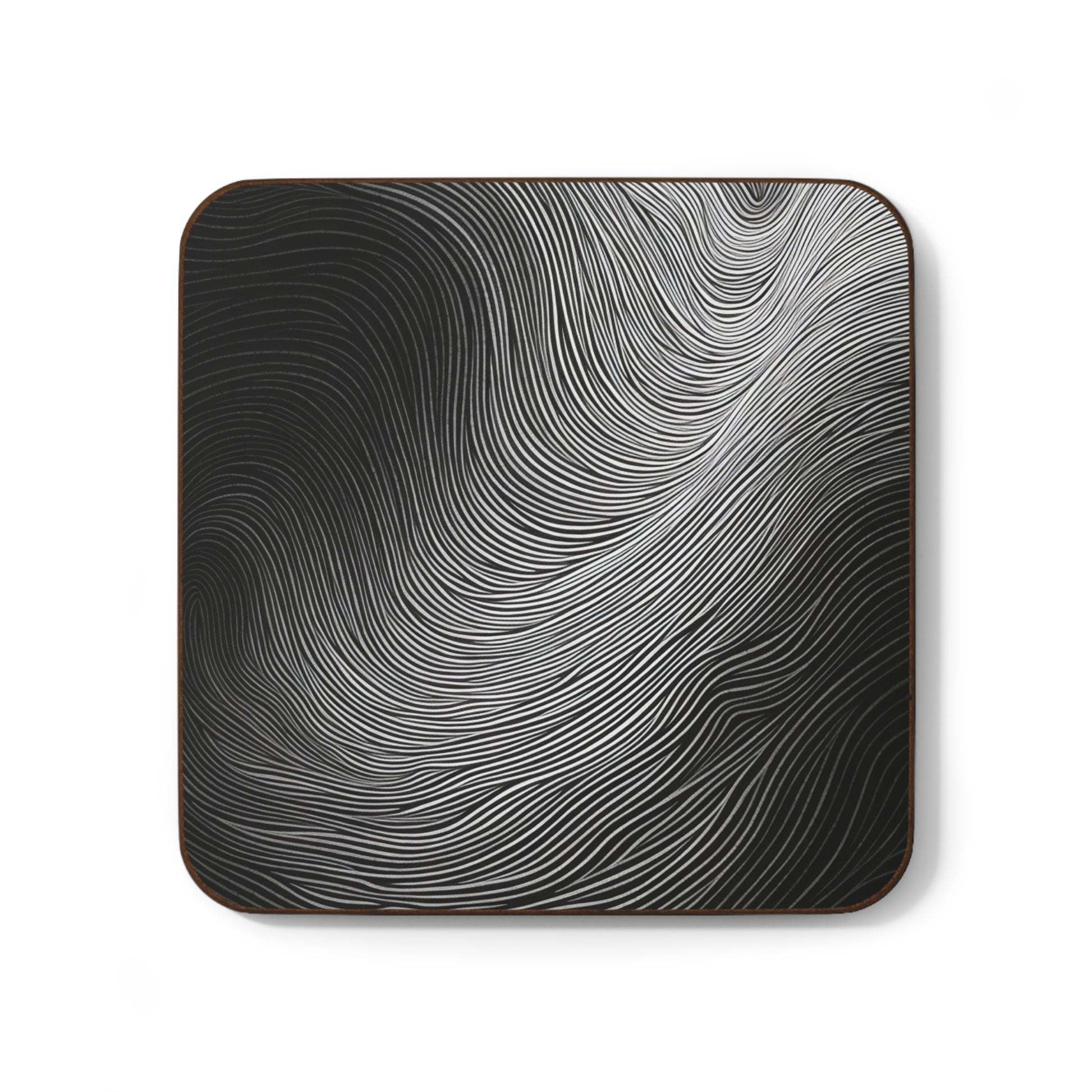 Abstract Black Coaster