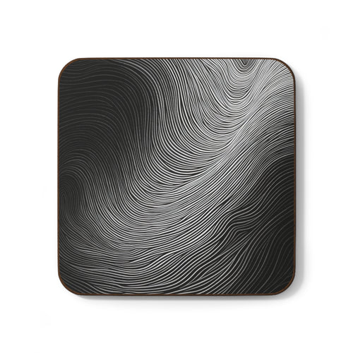 Abstract Black Coaster