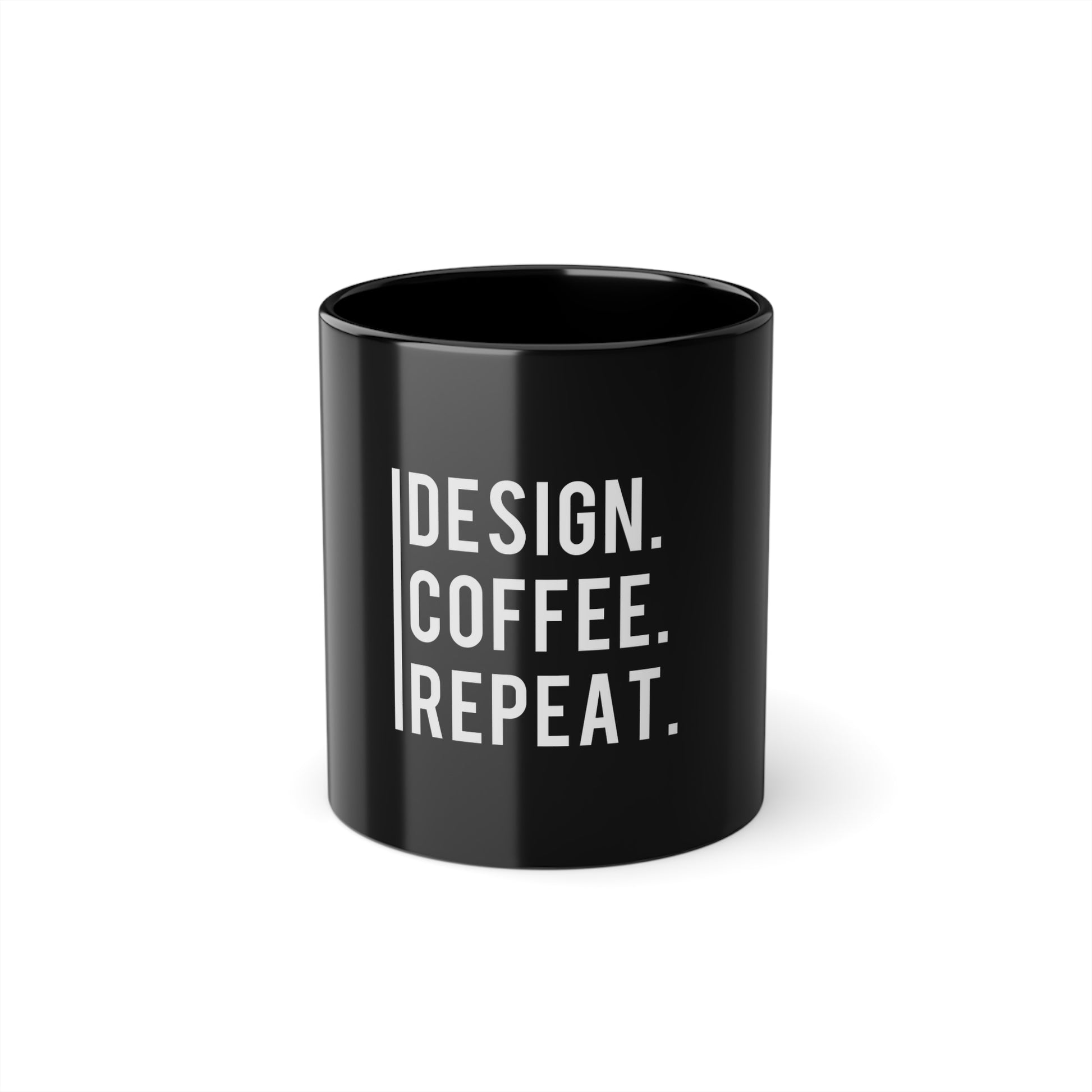 Diseño. Café. Repetición. - Taza