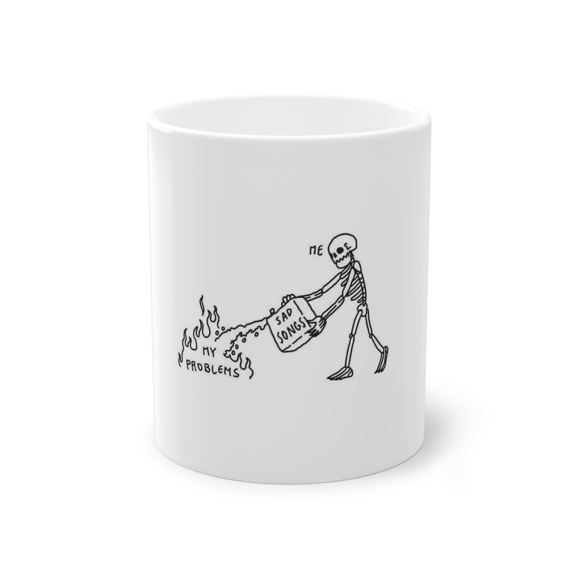 Funny Skeleton Mug